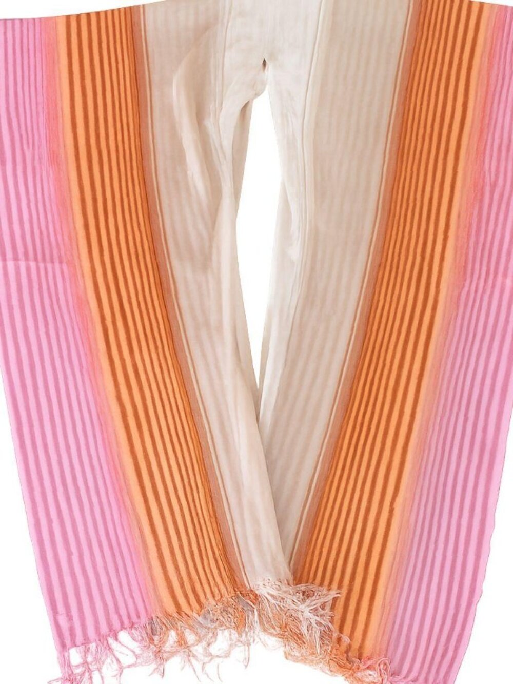 Missoni shimmery/glittery striped sunset colored shawl/wrap - Picture 3 of 4